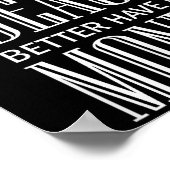 Grappig Metaal Detecteren Quote - Metalen Detector Poster (Hoek)