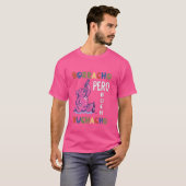 Grappig Mexicaans Beer Design - Borracho pero Buen T-shirt (Voorkant volledig)