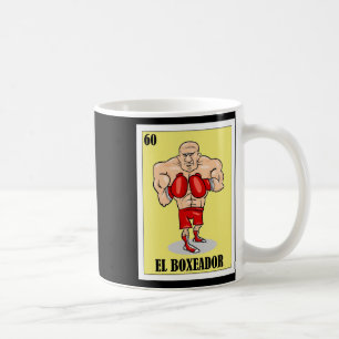 Grappig Mexicaans boksen ontwerp - El Boxeador 1 Koffiemok