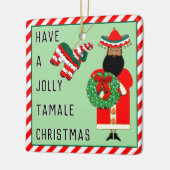 Grappig Mexicaans cadeau Keramisch Ornament (Links)