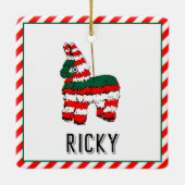Grappig Mexicaans cadeau Keramisch Ornament (Achterkant)