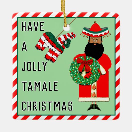 Grappig Mexicaans cadeau Keramisch Ornament (Voorkant)