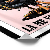 Grappig Mexicaans Chingona Design - La Me Vale Mad Poster (Hoek)