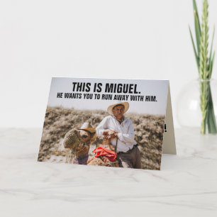 GRAPPIG MEXICAANS GUY VERJAARDAG WENSKAART KAART
