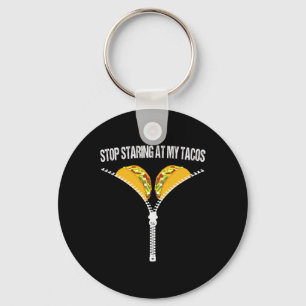 Grappig Mexicaans houdt op te staan met mijn tacos Sleutelhanger