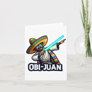 Grappig Mexicaans Obi Juan Film Parodie Cinco De M Kaart