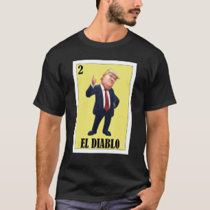 Grappig Mexicaans ontwerp voor latino's - El Diabl T-shirt