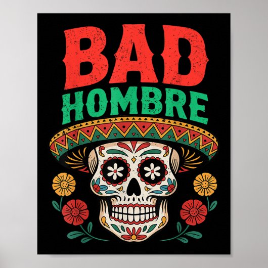 Grappig Mexicaans Shirt voor Cinco de Mayo Funny G Poster (Voorkant)