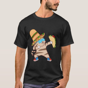 Grappig Mexicaans Taco Kat Voedsel Wide Brimmed Sc T-shirt