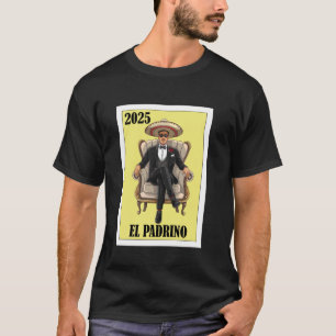 Grappig Mexicaanse Doop Baby Shower Padrino Voorst T-shirt