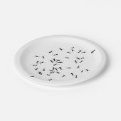 Grappig mier. Ants overal ter plekke Papieren Bordje (Gekanteld)