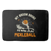Grappig mijn bezem brak dus nu speel ik pickleball badmat (Voorkant)