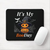 Grappig, mijn Boo Day Cute Halloween Birthday Ghos Muismat (Met muis)