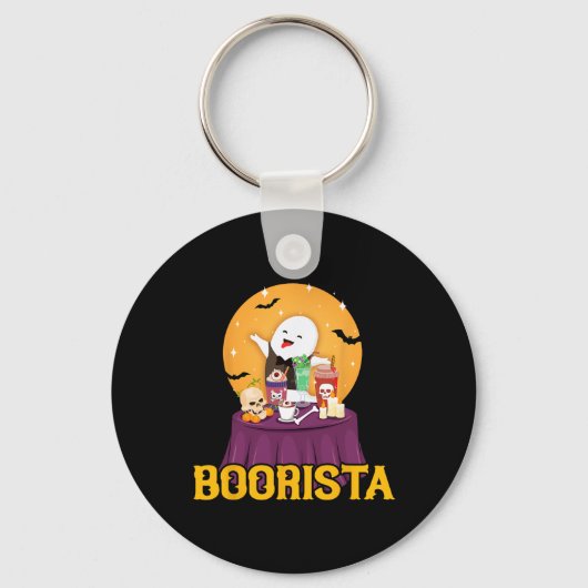 Grappig mijn favoriete geest is Tequila Boo Ghost Sleutelhanger (Voorkant)