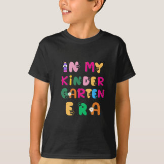 Grappig Mijn kleuterschool Era Preschool Onderwijs T-shirt