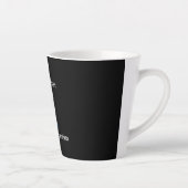 Grappig Mijn Sociale Batterij Is Leeg - Introvert Latte Mok (Rechts)