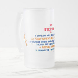 Grappig mijn stiefvader citaat matglas bierpul