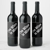 Grappig mijn wijn label wijn etiket (Flessen)