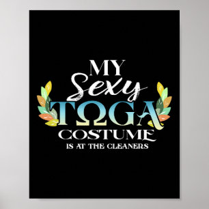 Grappig Mijn Y Toga Kostuum Vrouwen Mannen Hallowe Poster