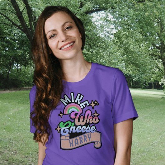 Grappig Mike Who Cheese Harry T-shirt