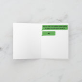 Grappig Millennial Statue Happy Birthday Kaart (Binnen)