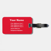 Grappig MIne! Bagagelabel Reisbagage (Achterkant horizontaal)