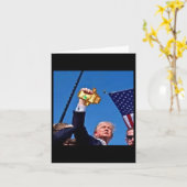 Grappig Mine Trump Meme Cra Ft Gag Gift Totem Patr Kaart (Gele Bloem)