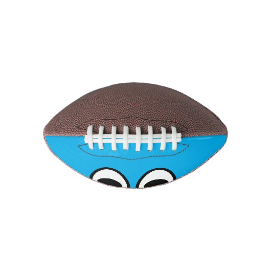 Grappig mini football cadeau met grote ogen (Voorkant)