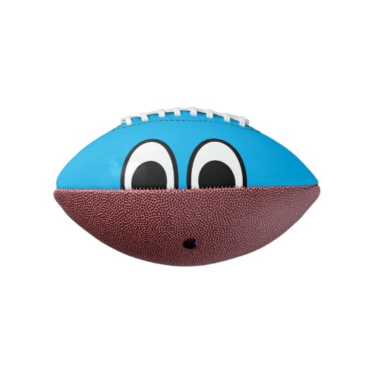 Grappig mini football cadeau met grote ogen (Gedraaid 270)