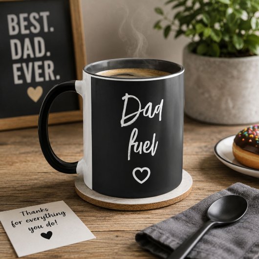 Grappig Minimalistisch Cadeau voor Vader Mok