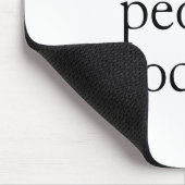 Grappig minimalistisch citaat| Ik kan vandaag de m Muismat (Hoek)