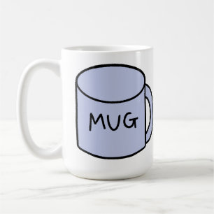 Grappig Minimalistisch Etiket Koffiecadeau Koffiemok