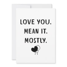 Grappig Minimalistisch Liefdescitaatontwerp