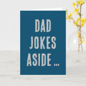 Grappig minimalistisch modern papa grap Vaderdag K Kaart (Gele Bloem)