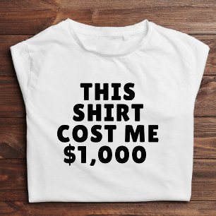 Grappig Minimalistisch Sarcastisch Dit T-shirt Kos
