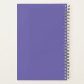 Grappig minimalistische periwinkle om checklist Sm Notitieboek (Achterkant)