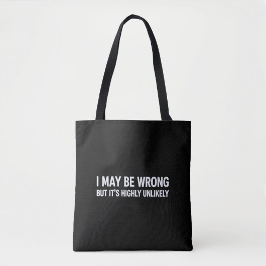 Grappig, misschien heb ik het mis, maar het is hoo tote bag (Voorkant)