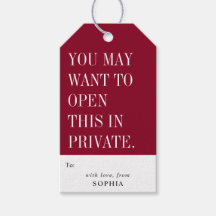 Grappig, misschien wil je dit privé openen