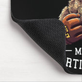 Grappig Mma Boar Thai Boxing Cage Vechten Muismat (Hoek)