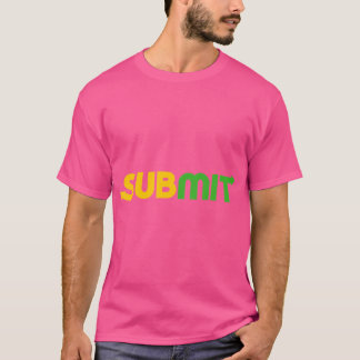 Grappig Mma Jiu Jitsu Gift Inzending Ontwerp BJJ T-shirt
