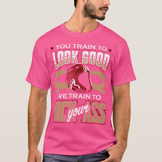 Grappig MMA Martial Arts Design T-shirt (Voorkant)