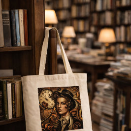 Grappig Mode Steampunk Briefkaart Tote Bag