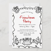 Grappig Modern Eenvoudig Vriendschapsfeest Kaart (Voorkant)