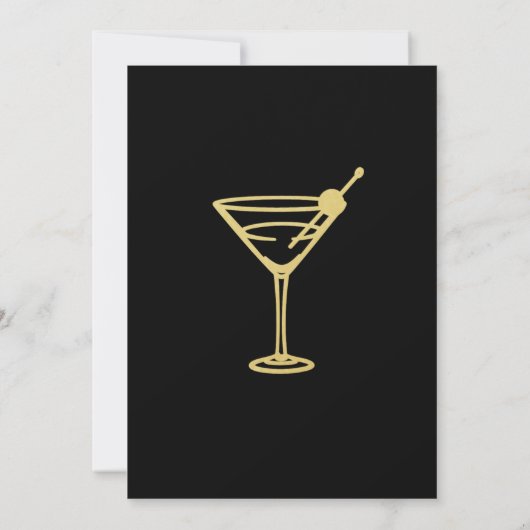 Grappig Modern Sip Ik ben 50ste verjaardag Vijftig Kaart (Achterkant)