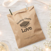 Grappig modern verzenden meer liefde bruiloft trak bedankzakje (Geknipt)