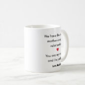 Grappig Moeder Dochter Mok Perfect Moederdag Gift (Voorkant rechts)