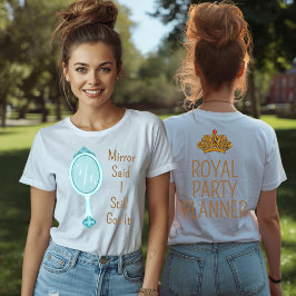 Grappig Moeder Spiegel Verjaardag T-shirt