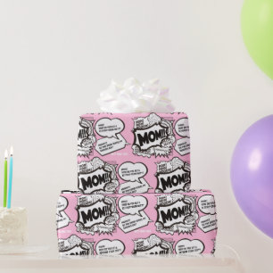 Grappig Moederdag bedankjes Cadeaupapier