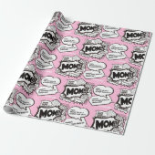 Grappig Moederdag bedankjes Cadeaupapier (Uitgerold)