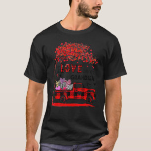 Grappig Moederdag dat ik een oma Red Plai ben T-shirt